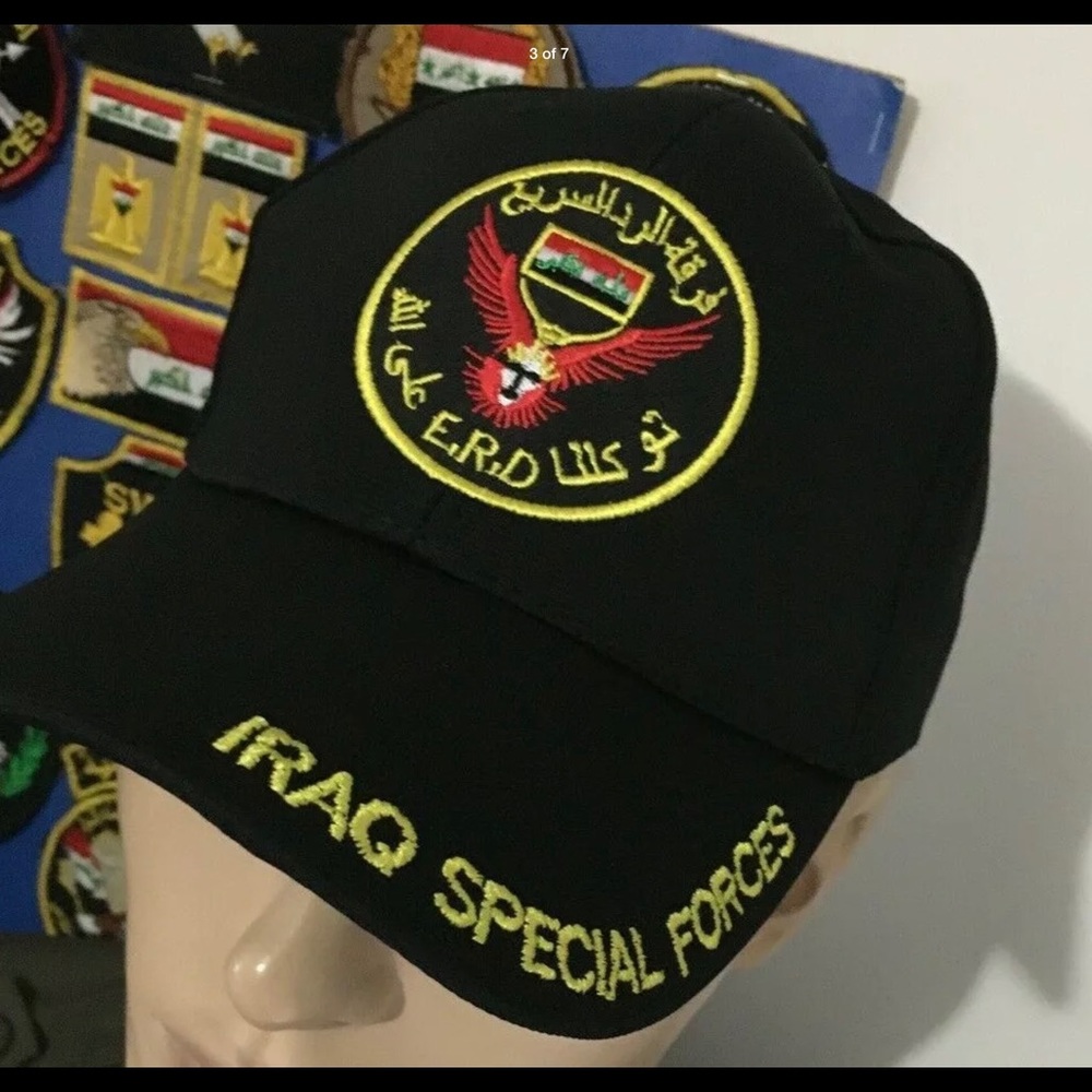 Iraqi Special Forces Emergency Response Hat Cap.